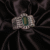Emerald Radiance Diamond Cuff Bracelet | Santosh Ji Jewellers Moradabad