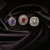 Royal Polki Gemstone Ring Trio
