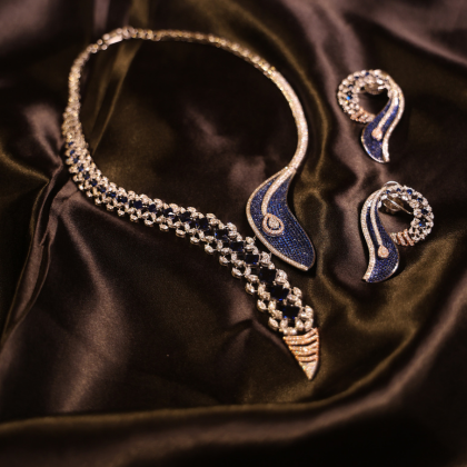 Celestial Blue Diamond Symphony Set
