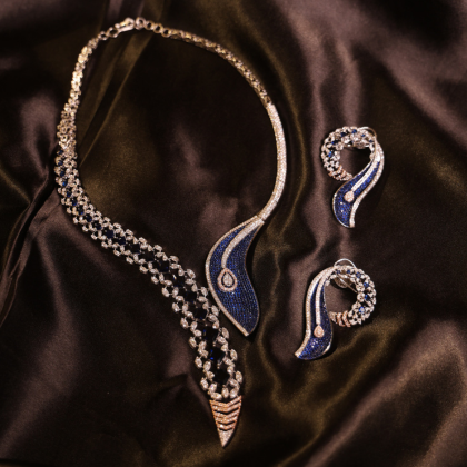 Celestial Blue Diamond Symphony Set