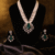 Emerald Royal Polki Necklace Set